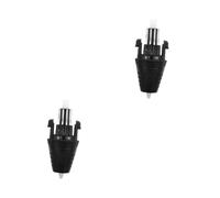 PRETYZOOM 2 Pièces Printing Pen Nozzle Replacement Head Integrated Inserted Design Easy Install Safety Non Metal Material Compatible With Abs Filament