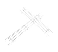 PRETYZOOM 2 Pièces Protection Robuste en Acier Inoxydable pour Tube Chauffant de Stérilisateur, Filet Protecteur Argenté Solide pour Appareils Cuisine en Ménage