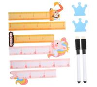 PRETYZOOM 2 Pièces Règle De Mesure De Hauteur Renard Stickers Règle De Hauteur De Toile Stickers Muraux De Mesure De Hauteur Règle Du Tableau De Croissance Mesure De Hauteur Pour Mur Pp