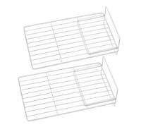 PRETYZOOM 2 Pièces Séparateur Efficacement Réfrigérateur de Congélateur Étagère pour de Rangement Pratique et Robuste Organise Espace de Stockage Intérieur