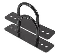 PRETYZOOM 2 Pièces Support de Corde de Fitness Inoxydable Lot de Fixations Murales pour Battle Rope Sangles et Équipements de Musculation