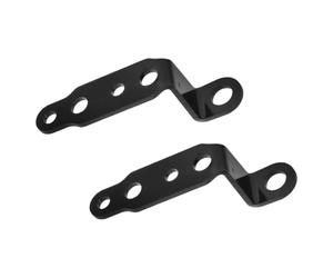 PRETYZOOM 2 Pièces Support de Fixation du Rétroviseur Moto en Aluminium