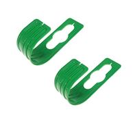 PRETYZOOM 2 Pièces Support De Tuyau D'eau Support Mural Pour Étendoir à Vêtements Tuyau Robuste Crochet De Tuyau Pot De Tuyau Raccords De Tuyau D'air En Métal Durite Ruban Lourd