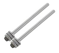 PRETYZOOM 2 Pièces Thermocouple en Acier Inoxydable pour Chauffe-eau et Chaudières, Réponse Rapide et Optimisation Énergétique, Adapté Cuisine et Applications Industrielles