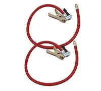 PRETYZOOM 2 pièces Tuyau de Gonflage Prolongateur pour Pompe à Air Vélo Flexible et Anti- Raccord pour Pneus VTT et Route Accessoire Solide pour Cyclistes