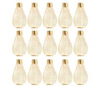 PRETYZOOM 20 Pièces Abat-jour en Cage Métallique pour Guirlande Lumineuse | Décoration Intérieure Festive, Fer Ajouré, Style Romantique, Options DIY Suspendre Flexible