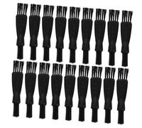 PRETYZOOM 20 pièces Lot Brosse de Nettoyage Rasoir Double Tête Brosse Dense pour Rasoir pour Tondeuse Portable Tondeuses et Appareils Électroniques