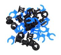 PRETYZOOM 20 Pièces Lot Pinces de Serrage Bowden pour Tube Connecteurs Pneumatiques Bleu-noir Accessoires Printer Fittings pour Installation Facile et Stabilité Renforcée
