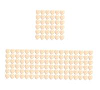PRETYZOOM 200 Pcs Journal Couleur Pêche Coeur Perles En Bois Inachevé Bricolage Perles Spacer Perles Colliers Saint Valentin Coeur Ornement Charme Bracelets Perles De Coeur En Bois Pour