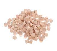 PRETYZOOM 200 Pièces Bouchons Bois pour Vis Accessoires de Menuiserie Boutons Bois pour Cacher les Vis pour Projets de Bricolage et Meubles
