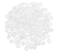 PRETYZOOM 200 Pièces Cache-vis Blanc en Abs pour Vis Autotaraudeuses, Bouchons à Vis à Charnière Installation Rapide, Sécurité Garçon et Filles, pour Armoires et Meubles