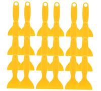 PRETYZOOM 25 Pièces Outils de Grattage pour Film Auto Jaune de Spatules de Pose et Retrait Film Vinyle Accessoires Pratiques pour Voiture et Atelier