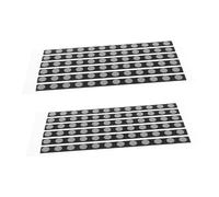 PRETYZOOM 2feuilles Marqueurs De Précision pour Scanner Optique Points Réfléchissants Haute Visibilité pour Suivi Précis Et Étalonnage