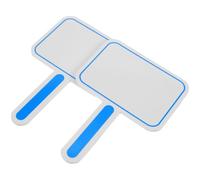 PRETYZOOM 2pcs Petits Tableaux Blancs Effaçables à Main, Planche de Vote Multifonction en Mousse Légère pour Arbitres et Juges, Usage Sportif ou Éducatif