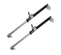 PRETYZOOM 2pièces Verrouillage De Fenêtre Entretoise Télescopique Ferrures De Verrouillage Butées De Fenêtre Quincaillerie De Sécurité pour à Battant Support Rétractable pour