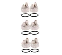 PRETYZOOM 3 Ensembles Bouchon De Bouteille De Dioxyde De Carbone Pour Réacteur Écloserie De Poissons Diffuseur De Co2 Réservoir D'Aquarium Bouchon De Co2 Couvercle De 2 pièces * 3