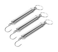 PRETYZOOM 3 Pièces Balance Mécanique à Ressort avec Crochet Suspendu Portable pour Cuisine Pesée Précise des Aliments Bagages et Activités Extérieures