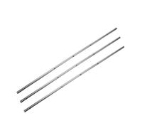 PRETYZOOM 3 pièces Barre de Remplacement Foot Tige Métal Lisse Accessoire Opérationnel pour Jeu de Football sur Table Montage Facile et Prise Confortable