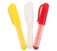 PRETYZOOM 3 pièces Crayon Craie Tailleur Rechargeable avec Roulette Poudre pour Couture Quilting et Marquage Tissu Portable et Facile à Effacer