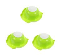 PRETYZOOM 3 Pièces Garde-main Traiter Pot Clair Gardien Protège-main Pour Coupe-légumes Protecteur Titulaire Nourriture Porte-sucre Coupe-fruits Oignon Ustensile De Cuisine Porte-râpe Abdos