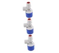 PRETYZOOM 3 Pièces Vanne Flotteur Contrôle Eau Pouce Entrée Supérieure Arrêt Automatique Précision Installation Facile Polyvalente pour Réservoirs Piscine Jardin Agriculture