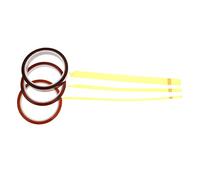 PRETYZOOM 3 Rouleaux Ruban Adhésif Sublimation Haute Résistance Thermique pour Circuits Imprimés Isolant Électronique et Thermique