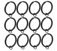 PRETYZOOM 30 Pièces Anneaux Métalliques Plats en Fer 30mm Design Fendu, Faciles à Assembler, Porte-clés pour Voiture et Accessoires de Voyage Pratiques