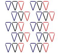 PRETYZOOM 30 Pièces Lanière pour Médaille de Sport en Polyester avec Clip Pression, Solution D'identification Facile, Couleurs Lumineuses, pour Jeux Extérieurs et Conférences
