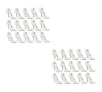 PRETYZOOM 30 Pièces Pendentifs de Noël Talons Hauts Décorations Suspendues Festives pour Sapin Accessoires Suspendus pour Fête de Noël