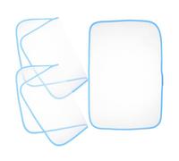 PRETYZOOM 3pcs Protège-tissu à Repasser en Polyester Résistant Haute Température, Filet de Repassage Isolant pour Divers Besoins de Repassage Vapeur à Domicile
