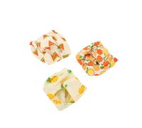 PRETYZOOM 3pcs Tapis de Propreté Remplaçable pour Petits Animaux, Couche Lavable en Polyester Respirant, Absorbant et Léger, pour Voyage et Entraînement Pot