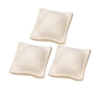 PRETYZOOM 3pièces Boule de Séchage Laine pour Linge Balles de Séchage Carrées Réutilisables Accessoire de Lessive