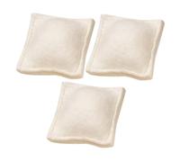 PRETYZOOM 3pièces Boules de Séchage Laine pour Lave-linge Attrape-poils et Cheveux Réutilisables et Efficaces