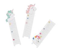 PRETYZOOM 3pièces Lot de Peignes Antistatiques Brosses à Cheveux Uniques et Élégantes pour Massage et Prévention des Nœuds