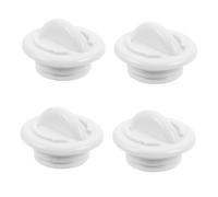 PRETYZOOM 4 Pièces Bouchon de vidange congélateur Stoppers congélateur Bouchons de vidange réfrigérateur Stoppers de Drainage Plus Plastique Blanche