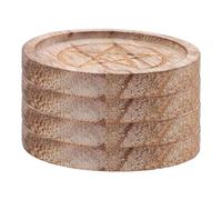 PRETYZOOM 4 Pièces Bougeoir Pentagramme Plateau pour Bougies Chauffe-Plat et Brûleur Support Rituel pour Décor Maison Campagne et Cérémonies