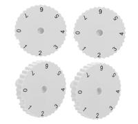 PRETYZOOM 4 Pièces Bouton de Réfrigérateur Thermostat Réglable Commande Précise de Température Remplacement pour Congélateur et Réfrigérateur Ajustement Facile Surchauffe et Surgelation