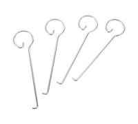 PRETYZOOM 4 Pièces Crochet de Pétrissage pour Machine, Remplacement | Compatibilité Précise Bread Maker et Bread Machine, Finition Polie, Accessoire de Rechange Solide