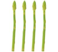 PRETYZOOM 4 Pièces Herbe De Spartine Verte Aliment Réaliste Fausse Herbe De Spartine Modèle De Légume Simulé Légume Plus Vrai Que Nature Décoration Objet Végétal Artificiel