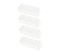 PRETYZOOM 4 Pièces Lot de Cuvettes Verre Standard pour Spectrophotométrie Haute Transparence Outil de Laboratoire pour Analyse Comparative