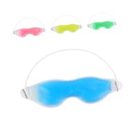 PRETYZOOM 4 pièces Masque pour Yeux Gel Refroidissant Coussinets Chauds et Froids Réutilisables Fatigue Oculaire Couleurs pour Sommeil et Détente à Domicile ou Voyage