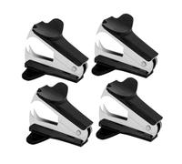 PRETYZOOM 4 pièces Pince Dégrafeur Portable Outil Mini Enlever Agrafes Métal Compact Léger Bureau et École