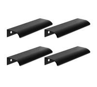 PRETYZOOM 4 Pièces Poignée de Meuble sans Perçage Ronde | Peinture en Spray, Bords Lisses, Usage Pratique, pour Tiroir de Bureau et Armoire