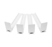 PRETYZOOM 4 Pièces Poussoir Automatique Intégré pour Étagère de Supermarché avec Rail Guidage Système de Poussée pour Produits Accessoire pour Rayonnage Pratique