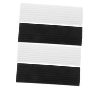 PRETYZOOM 4 Pièces Rampe Entrée Antidérapante pour Robot Aspirateur Tapis de Transition Plastique Aide Seuil de Porte Tapis Triangle Escalier pour Cadre de Porte Nettoyage Sécurisé et