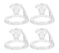 PRETYZOOM 4 Pièces Support Stylos Impression Plastique Stable pour Base Stylo Compatible avec Divers pour Atelier Créatif
