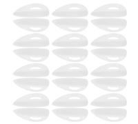 PRETYZOOM 40 Pièces Silicone Eyelash Lift Pads Reusable Hypoallergenic Eye Patches For Lash Extensions And Perming Fit For Sensitive Skin