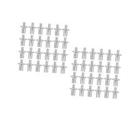 PRETYZOOM 400 Pièces Rivets Aluminium à Tête Ronde Fixations à Expansion par Impact pour Machines et Automobiles Rivets Aveugles et Résistants Installation Rapide et Connexion Stable