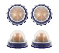 PRETYZOOM 4pcs Balles à l'herbe à Chat à Succion pour Chats, Friandises Saines et Collantes, Snack Énergétique Naturel de Boule Bleue pour Chatons