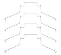 PRETYZOOM 4pcs Clips Aération en Fil D'acier pour Ventilateur pour Radiateur CPU Ordinateur, Installation Facile et Ambiance Estivale Assurée